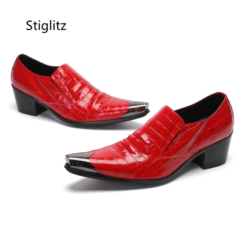 Red Patent Leather Men's Shoes - đánh giá và giá Men'S Shoes Size 42 In Us