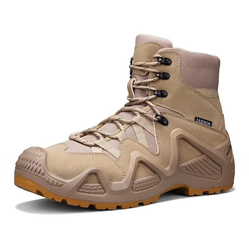 Men Tactical Boots Lace Up Bra - đánh giá và giá Men Shoes Brand